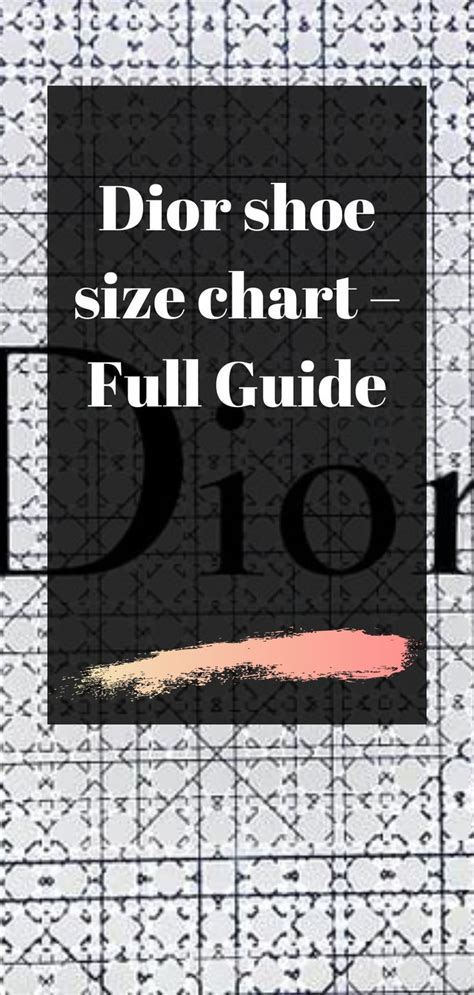 dior size 43 in us|Dior shoes size guide.